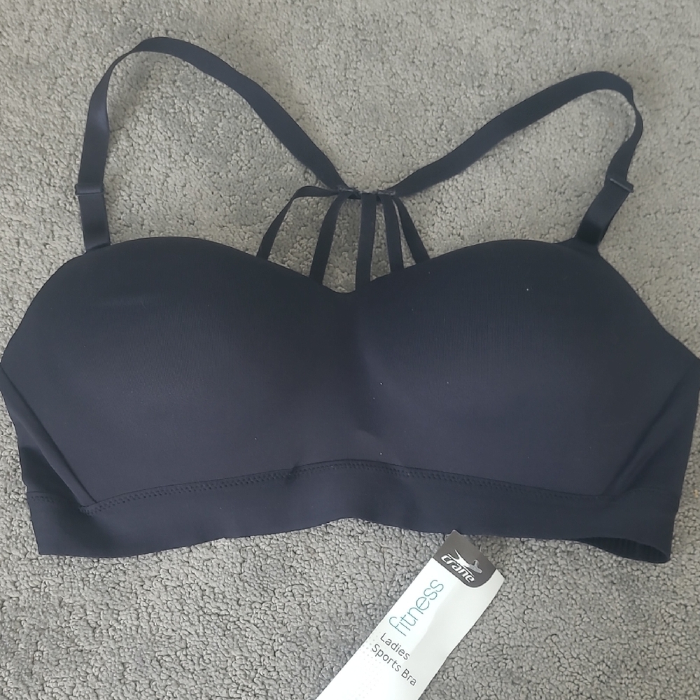 Women's Black Sports Bra